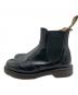 Dr.Martens (ドクターマーチン) サイドゴアブーツ ブラック サイズ:7　(25.5～26㎝相当)：8000円
