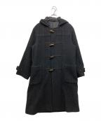 PAUL SMITHポールスミス）の古着「ロングダッフルコート」｜ブラック