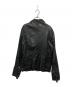 DIESEL (ディーゼル) ラムレザーライダースジャケット ブラック サイズ:S：8000円