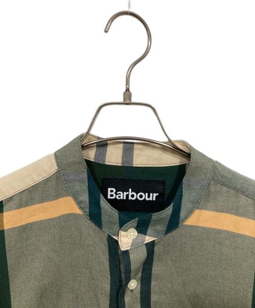 Barbour（バブアー）Barbour (バブアー) ネルシャツ グリーン サイズ:38の古着・服飾アイテム