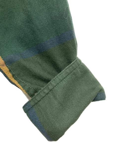 Barbour（バブアー）Barbour (バブアー) ネルシャツ グリーン サイズ:38の古着・服飾アイテム