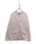 good on（グッドオン）の古着「HEAVY TEE CARDIGAN」｜ピンク