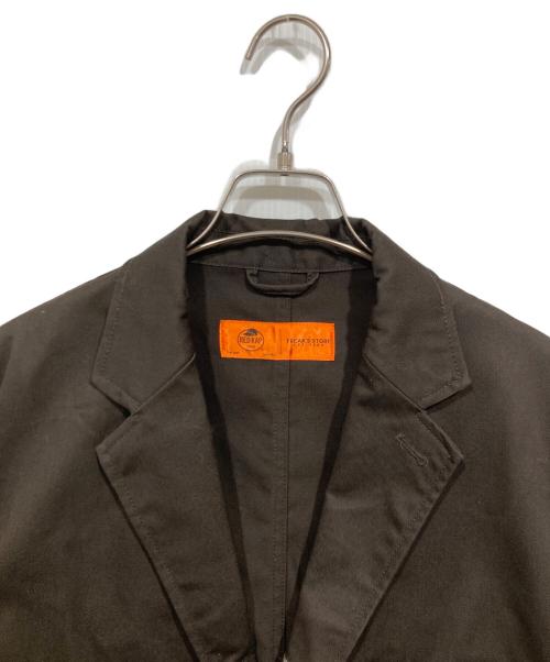 RED KAP（レッド キャップ）RED KAP (レッド キャップ) FREAK'S STORE (フリークスストア) 別注テーラードJKT ブラウン サイズ:Lの古着・服飾アイテム