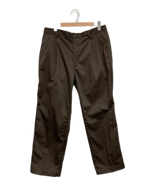 RED KAP（レッド キャップ）RED KAP (レッド キャップ) FREAK'S STORE (フリークスストア) 別注 2TUCK WIDE PANTS ブラウン サイズ:Lの古着・服飾アイテム