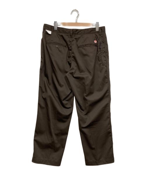 RED KAP（レッド キャップ）RED KAP (レッド キャップ) FREAK'S STORE (フリークスストア) 別注 2TUCK WIDE PANTS ブラウン サイズ:Lの古着・服飾アイテム