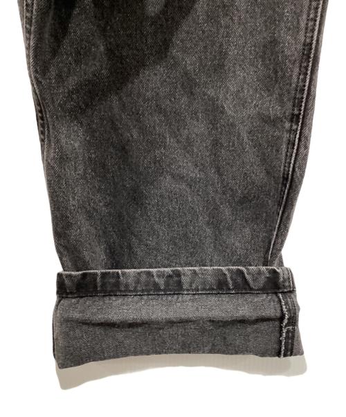 LEVI'S（リーバイス）LEVI'S (リーバイス) ユーズド加工 ブラックデニム オーバーオール ブラック サイズ:XLの古着・服飾アイテム