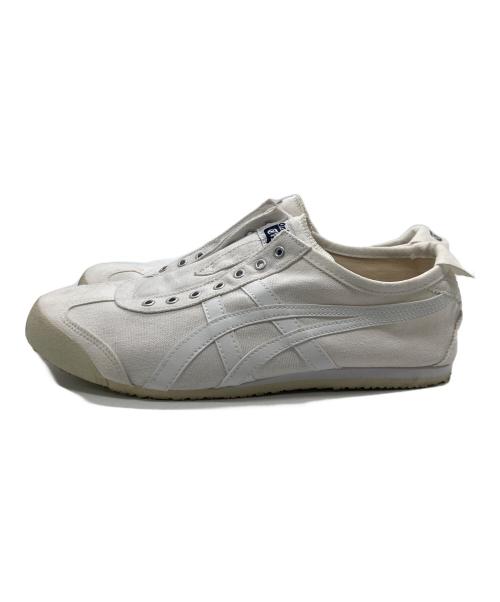 Onitsuka Tiger（オニツカタイガー）Onitsuka Tiger (オニツカタイガー) MEXICO 66 SLIP-ON ホワイト サイズ:27.5㎝の古着・服飾アイテム