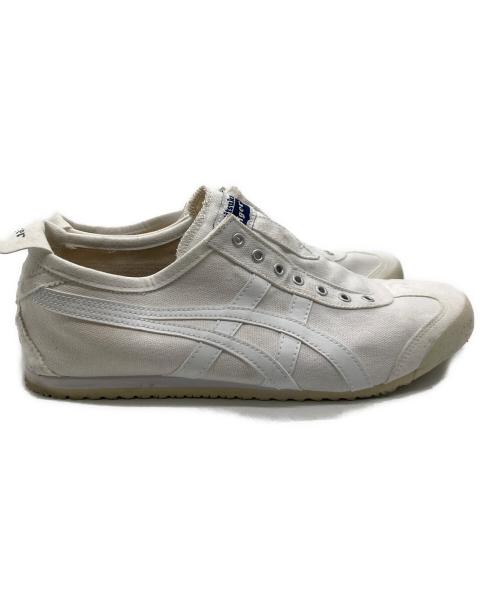 Onitsuka Tiger（オニツカタイガー）Onitsuka Tiger (オニツカタイガー) MEXICO 66 SLIP-ON ホワイト サイズ:27.5㎝の古着・服飾アイテム