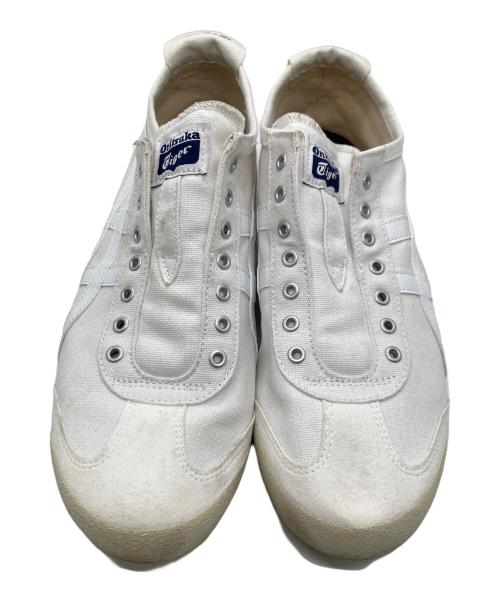 Onitsuka Tiger（オニツカタイガー）Onitsuka Tiger (オニツカタイガー) MEXICO 66 SLIP-ON ホワイト サイズ:27.5㎝の古着・服飾アイテム
