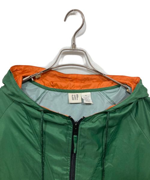 GAP（ギャップ）GAP (ギャップ) ナイロンプルオーバーパーカー グリーン サイズ:Mの古着・服飾アイテム