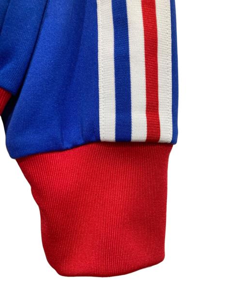 adidas（アディダス）adidas (アディダス) トラックジャケット ブルー×レッド サイズ:Mの古着・服飾アイテム