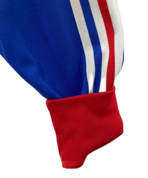 adidas（アディダス）adidas (アディダス) トラックジャケット ブルー×レッド サイズ:Mの古着・服飾アイテム