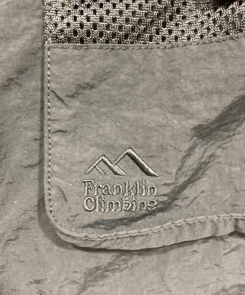 franklin climbing（フランクリンクライミング）franklin climbing (フランクリンクライミング) ナイロンジャケット ブラック サイズ:8の古着・服飾アイテム