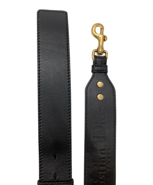 Christian Dior（クリスチャン ディオール）Christian Dior (クリスチャン ディオール) J'Adior ショルダーストラップベルト ブラックの古着・服飾アイテム