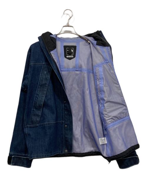 THE NORTH FACE（ザ ノース フェイス）THE NORTH FACE (ザ ノース フェイス) デニムマウンテンパーカー / GTX Denim Mountain Jacket インディゴ サイズ:Lの古着・服飾アイテム