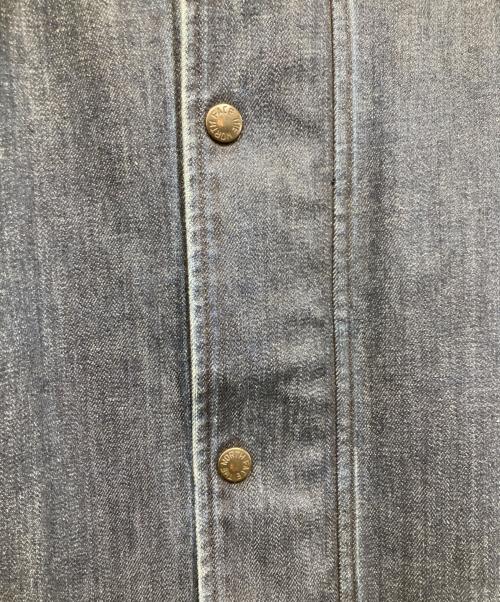 THE NORTH FACE（ザ ノース フェイス）THE NORTH FACE (ザ ノース フェイス) デニムマウンテンパーカー / GTX Denim Mountain Jacket インディゴ サイズ:Lの古着・服飾アイテム