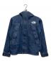 THE NORTH FACE（ザ ノース フェイス）の古着「デニムマウンテンパーカー / GTX Denim Mountain Jacket」｜インディゴ