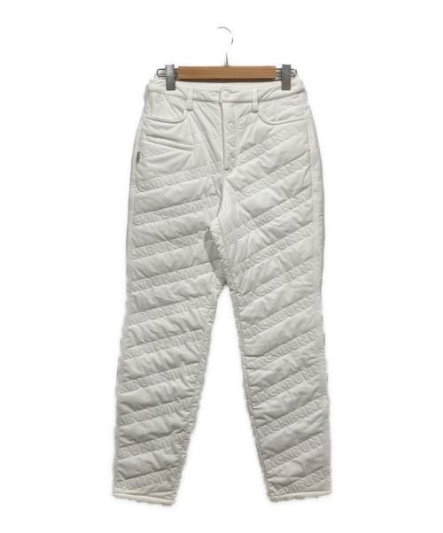 JACK BUNNY（ジャックバニー）JACK BUNNY (ジャックバニー) ピンソニック防風ボンディングパンツ ホワイト サイズ:2の古着・服飾アイテム