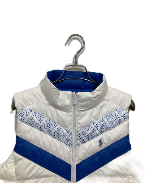 POLO GOLF（ポロ ゴルフ）POLO GOLF (ポロ ゴルフ) リバーシブルベスト ホワイト サイズ:Ｓの古着・服飾アイテム