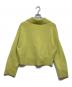 Mila Owen (ミラオーウェン) ウールカシミヤ衿付きVネックニット グリーン サイズ:F：4000円