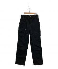 CarHartt（カーハート）の古着「ダブルニーダックパンツ」｜ブラック