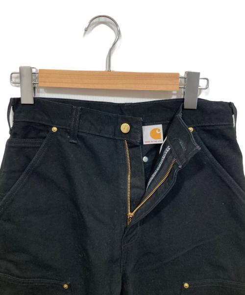 CarHartt（カーハート）CarHartt (カーハート) ダブルニーダックパンツ ブラック サイズ:30×32の古着・服飾アイテム