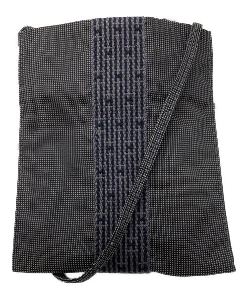 HERMES（エルメス）HERMES (エルメス) エールラインポシェット グレーの古着・服飾アイテム