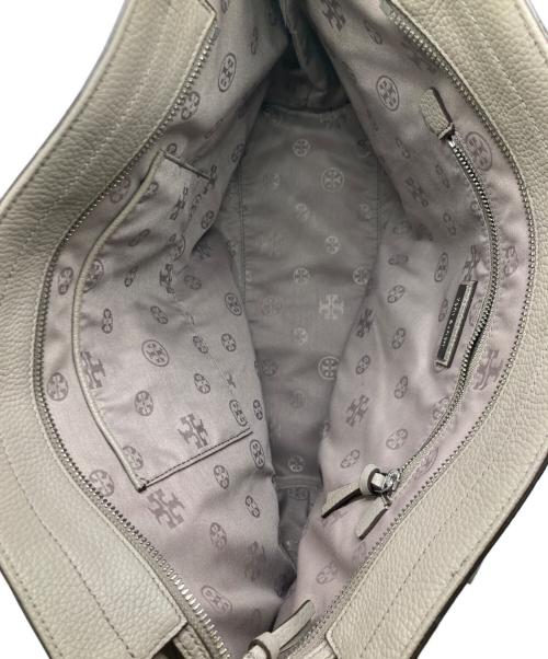 TORY BURCH（トリーバーチ）TORY BURCH (トリーバーチ) フリンジトートバッグ グレーの古着・服飾アイテム