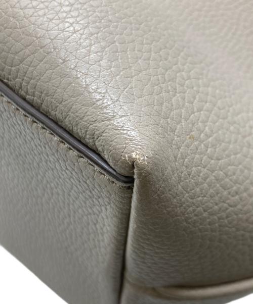 TORY BURCH（トリーバーチ）TORY BURCH (トリーバーチ) フリンジトートバッグ グレーの古着・服飾アイテム
