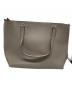 TORY BURCH (トリーバーチ) フリンジトートバッグ グレー：6000円