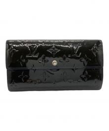 LOUIS VUITTON（ルイ ヴィトン）の古着「長財布」｜ブラック / ブルーアンフィニ