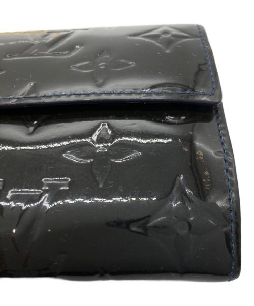 LOUIS VUITTON（ルイ ヴィトン）LOUIS VUITTON (ルイ ヴィトン) 長財布 ブラック / ブルーアンフィニの古着・服飾アイテム