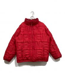 SUPREME（シュプリーム）の古着「ダウンジャケット / Bonded Logo Puffy Jacket」｜レッド