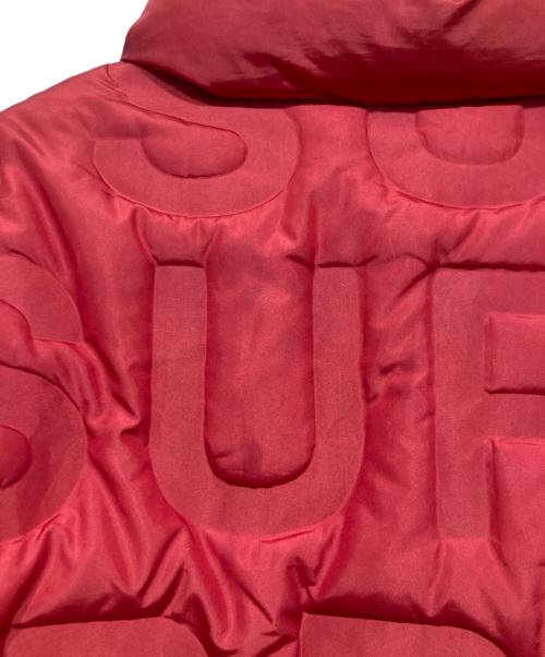 SUPREME（シュプリーム）Supreme (シュプリーム) ダウンジャケット / Bonded Logo Puffy Jacket レッド サイズ:XLの古着・服飾アイテム