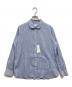 MACKINTOSH PHILOSOPHY（マッキントッシュ フィロソフィー）の古着「ラウンドカラーストライプシャツ」｜ブルー