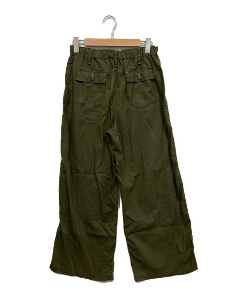 JOURNAL STANDARD（ジャーナルスタンダード）JOURNAL STANDARD (ジャーナルスタンダード) コットンリネン EASY Utility パンツ グリーン サイズ:36の古着・服飾アイテム