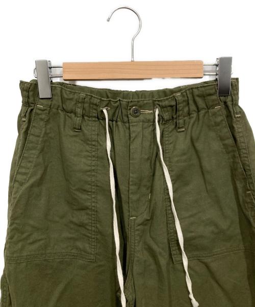 JOURNAL STANDARD（ジャーナルスタンダード）JOURNAL STANDARD (ジャーナルスタンダード) コットンリネン EASY Utility パンツ グリーン サイズ:36の古着・服飾アイテム