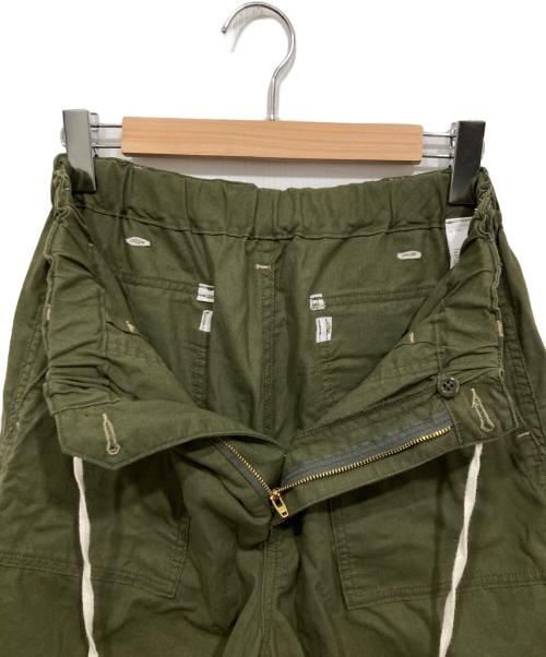 JOURNAL STANDARD（ジャーナルスタンダード）JOURNAL STANDARD (ジャーナルスタンダード) コットンリネン EASY Utility パンツ グリーン サイズ:36の古着・服飾アイテム