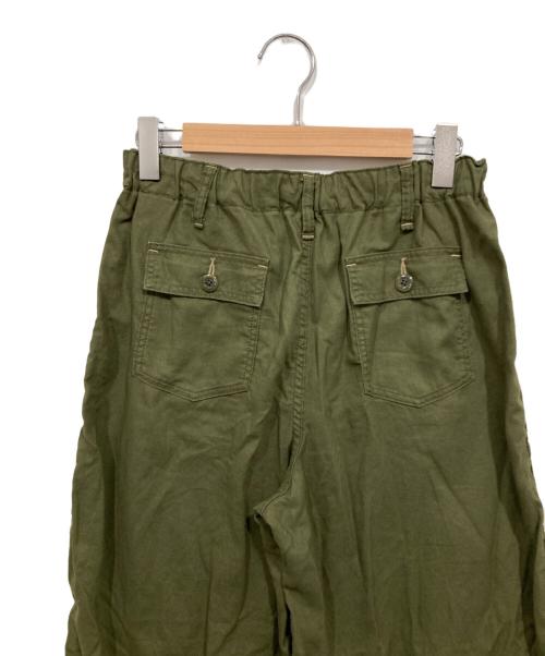 JOURNAL STANDARD（ジャーナルスタンダード）JOURNAL STANDARD (ジャーナルスタンダード) コットンリネン EASY Utility パンツ グリーン サイズ:36の古着・服飾アイテム