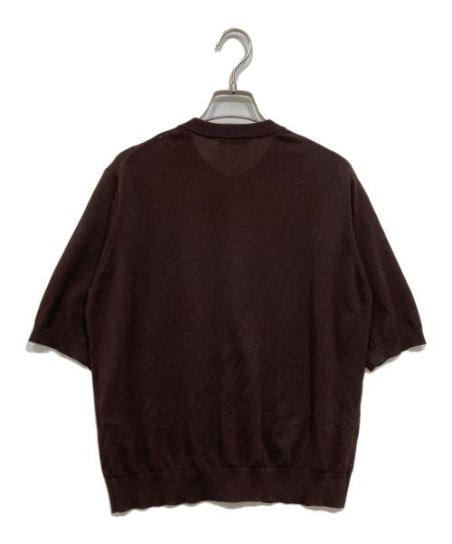 JOURNAL STANDARD（ジャーナルスタンダード）JOURNAL STANDARD (ジャーナルスタンダード) WASHABLE COOL UV ハーフスリーブカーディガン ブラウン サイズ:表記なしの古着・服飾アイテム