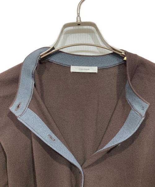 JOURNAL STANDARD（ジャーナルスタンダード）JOURNAL STANDARD (ジャーナルスタンダード) WASHABLE COOL UV ハーフスリーブカーディガン ブラウン サイズ:表記なしの古着・服飾アイテム