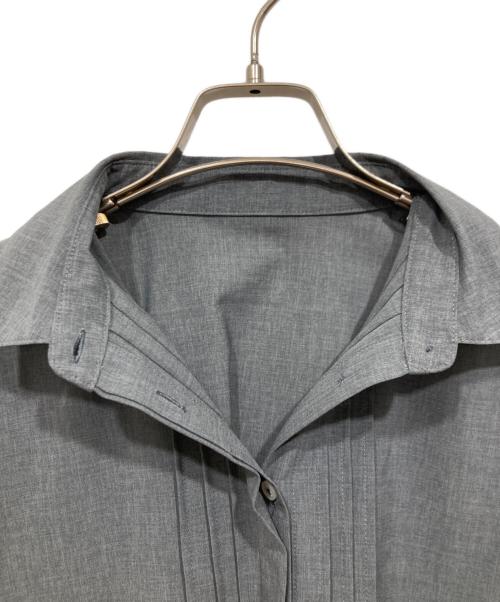 MACKINTOSH PHILOSOPHY（マッキントッシュ フィロソフィー）MACKINTOSH PHILOSOPHY (マッキントッシュ フィロソフィー) ドライタッチシャツブラウス グレー サイズ:36の古着・服飾アイテム