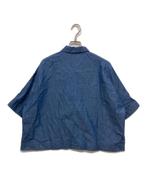 DANTON（ダントン）DANTON (ダントン) シャンブレーワークシャツ ブルー サイズ:36の古着・服飾アイテム