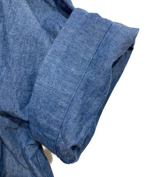 DANTON（ダントン）DANTON (ダントン) シャンブレーワークシャツ ブルー サイズ:36の古着・服飾アイテム