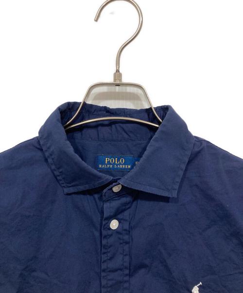 POLO RALPH LAUREN（ポロ・ラルフローレン）POLO RALPH LAUREN (ポロ・ラルフローレン) 長袖シャツ ネイビー サイズ:12の古着・服飾アイテム