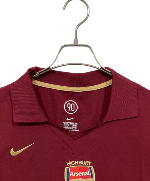 NIKE（ナイキ）NIKE (ナイキ) ゲームシャツ ボルドー サイズ:Sの古着・服飾アイテム