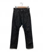 A BATHING APEアベイシングエイプ）の古着「デニムパンツ / Sta Regular Fit 13oz Denim Jeans」｜ブラック