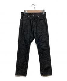 A BATHING APE（アベイシングエイプ）の古着「デニムパンツ / Sta Regular Fit 13oz Denim Jeans」｜ブラック