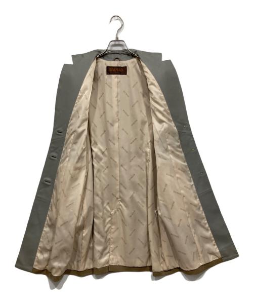 BALMAIN（バルマン）BALMAIN (バルマン) ラムレザーコート ベージュ サイズ:11 未使用品の古着・服飾アイテム