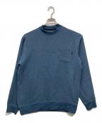 THE NORTH FACEザ ノース フェイス）の古着「ロングスリーブコンフォーティブワッフルクルー」｜ブルー